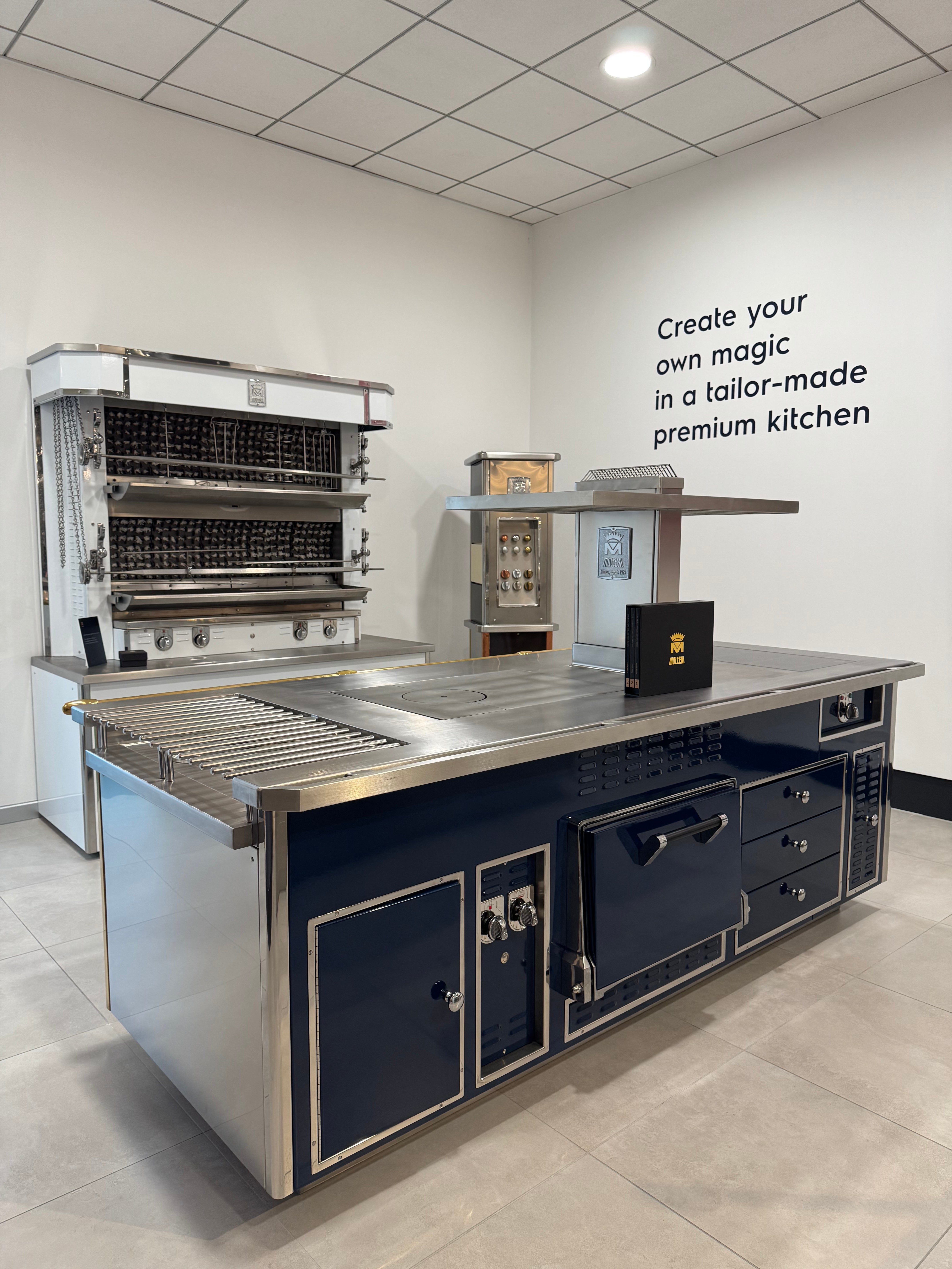 Cocina profesional a medida para una gran residencia
